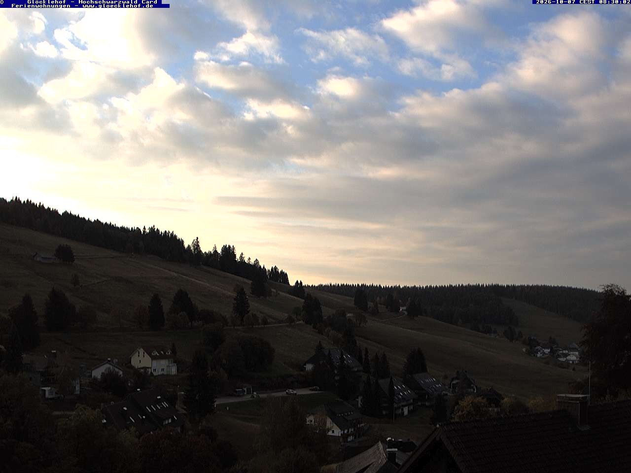 Archiv Foto Webcam Todtnau: Pension Glöcklehof