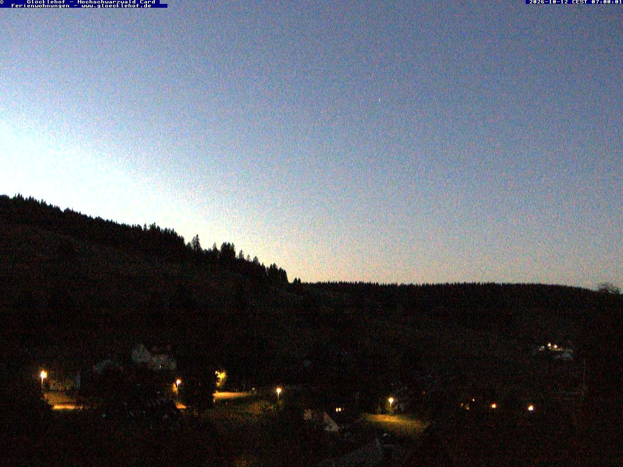 Archived image Webcam Todtnau: guest house Glöcklehof
