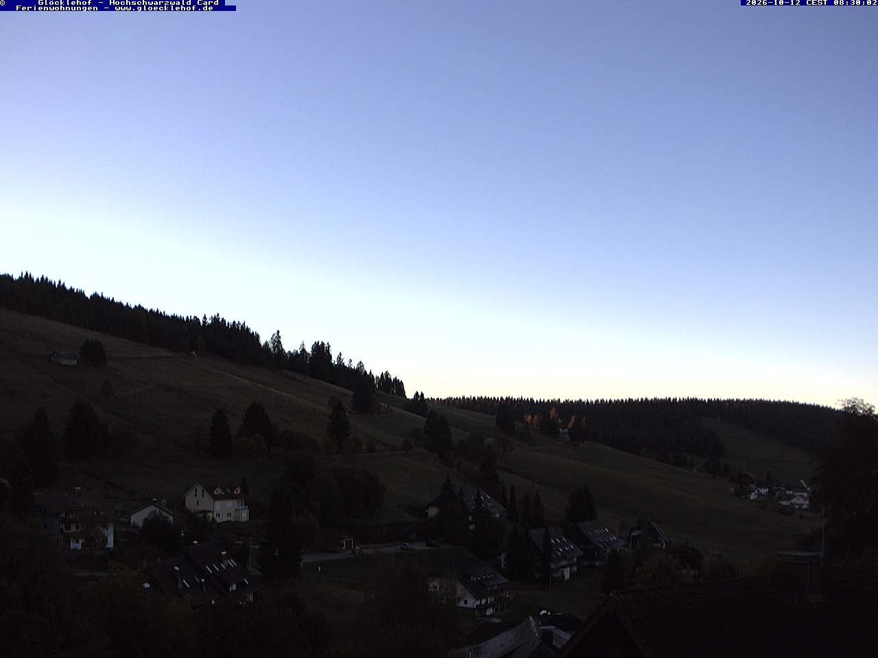 Archived image Webcam Todtnau: guest house Glöcklehof