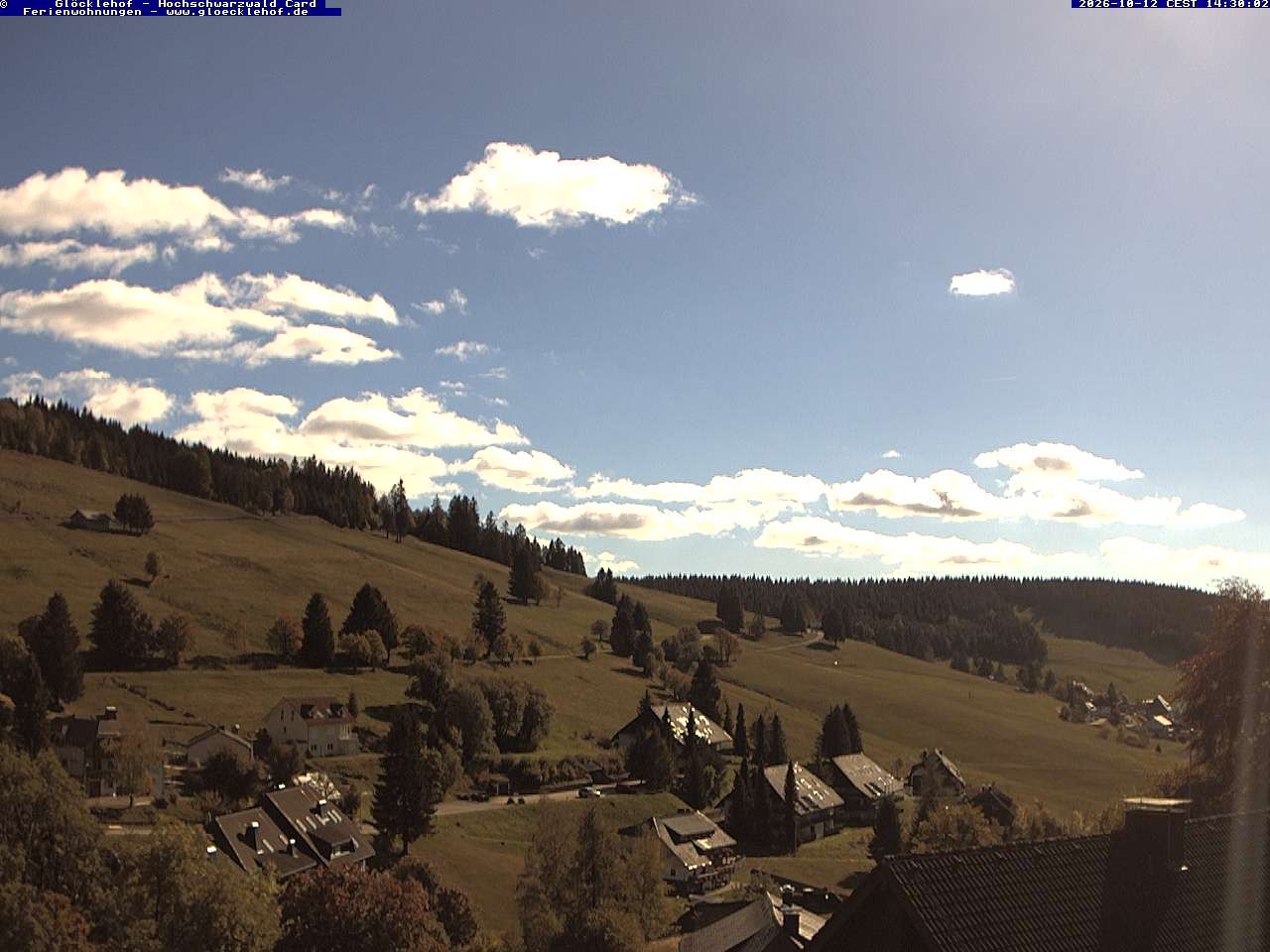 Archiv Foto Webcam Todtnau: Pension Glöcklehof
