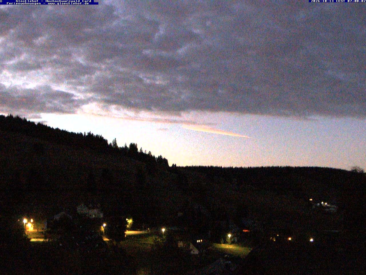 Archiv Foto Webcam Todtnau: Pension Glöcklehof