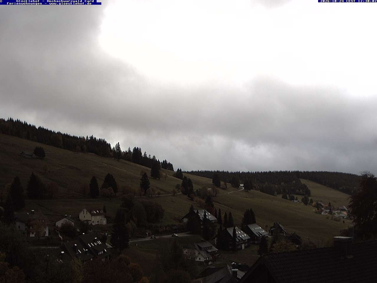 Archived image Webcam Todtnau: guest house Glöcklehof