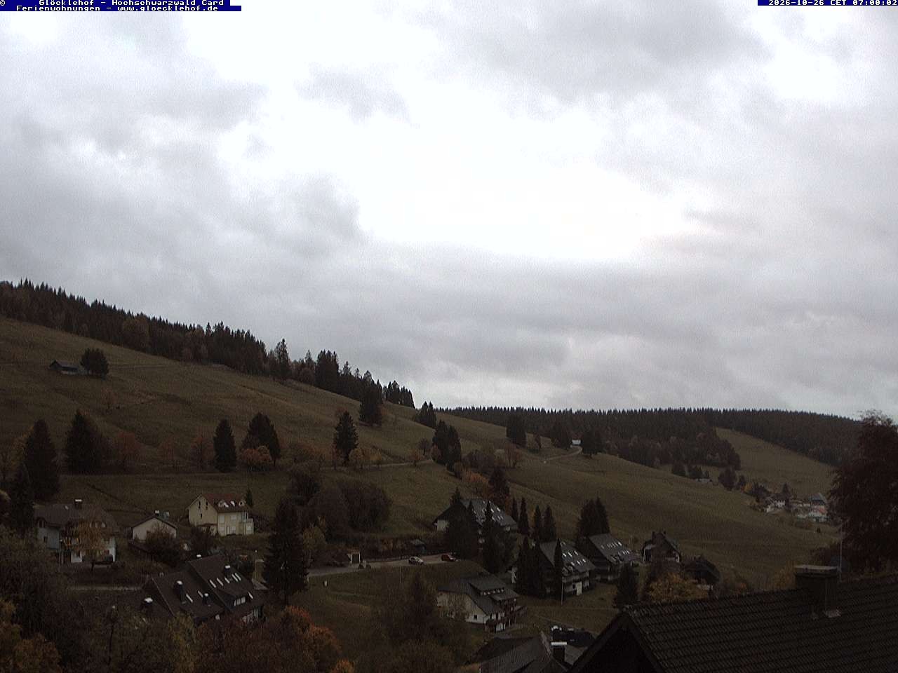 Archived image Webcam Todtnau: guest house Glöcklehof