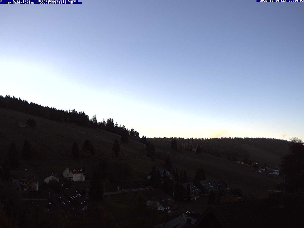 Archiv Foto Webcam Todtnau: Pension Glöcklehof
