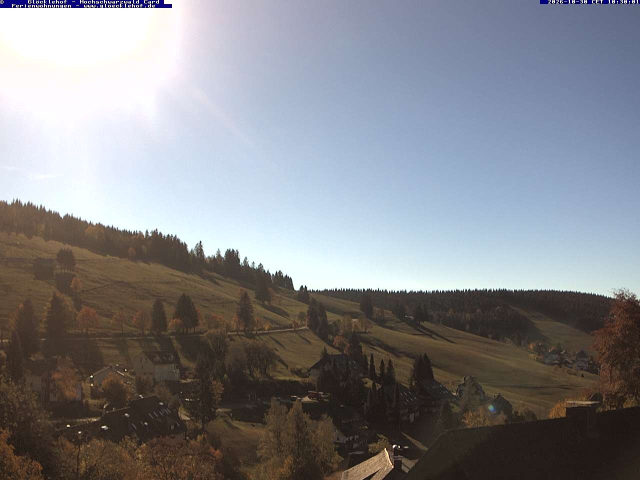 Archiv Foto Webcam Todtnau: Pension Glöcklehof