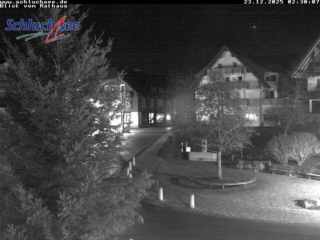 Archiv Foto Webcam Schluchsee: Rathausvorplatz