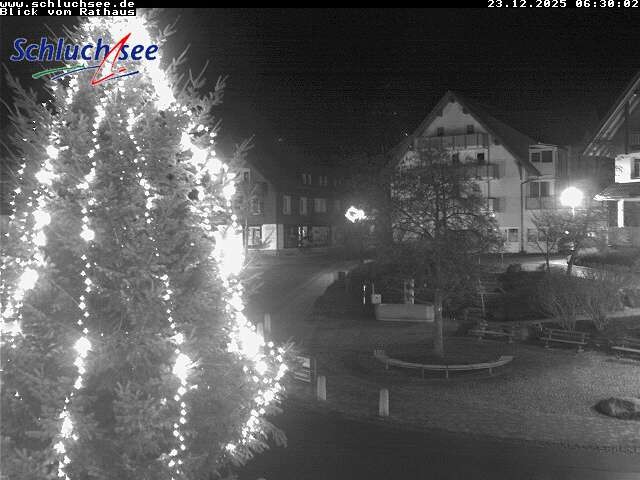 Archiv Foto Webcam Schluchsee: Rathausvorplatz