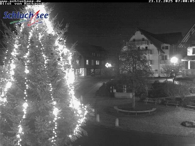 Archiv Foto Webcam Schluchsee: Rathausvorplatz