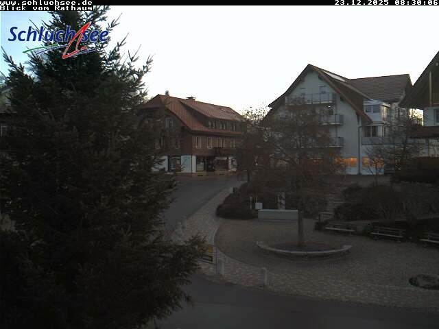 Archiv Foto Webcam Schluchsee: Rathausvorplatz