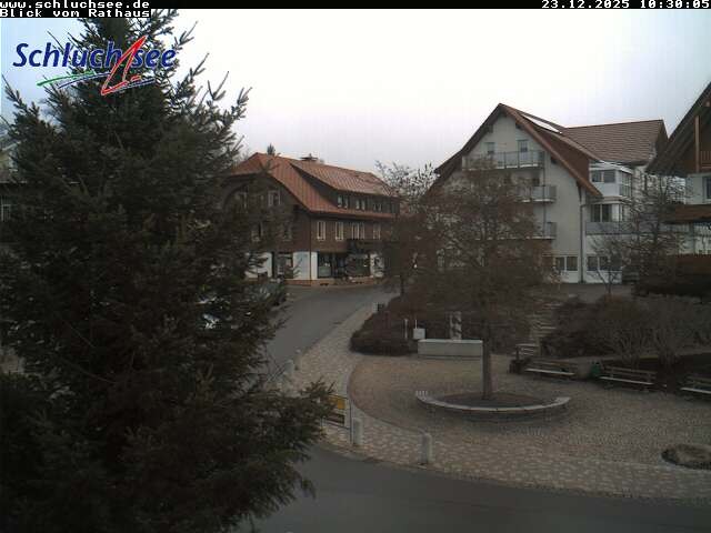 Archiv Foto Webcam Schluchsee: Rathausvorplatz