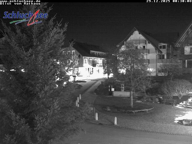 Archiv Foto Webcam Schluchsee: Rathausvorplatz