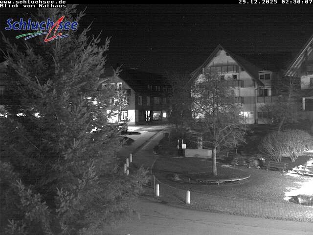 Archiv Foto Webcam Schluchsee: Rathausvorplatz