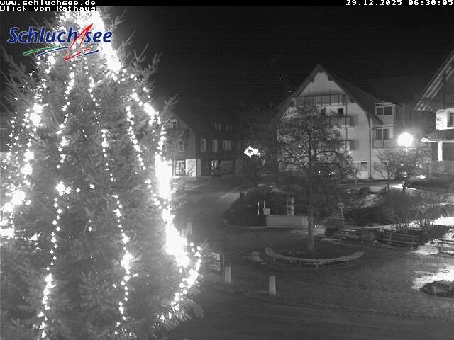 Archiv Foto Webcam Schluchsee: Rathausvorplatz