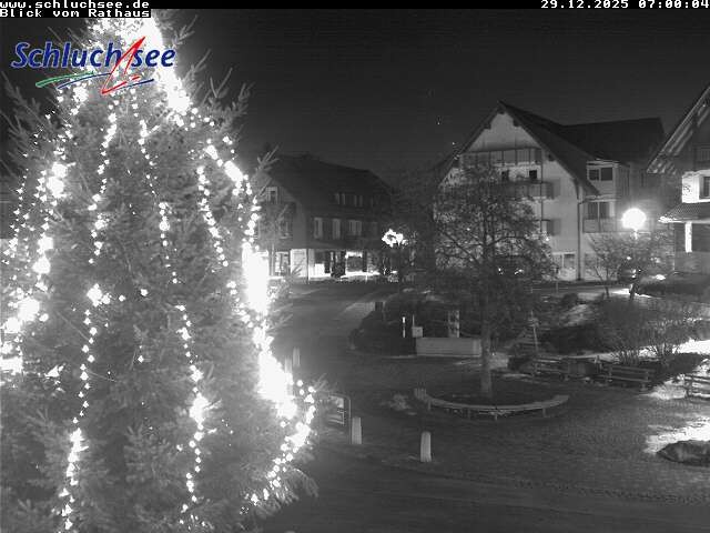 Archiv Foto Webcam Schluchsee: Rathausvorplatz