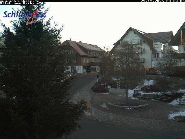 Archiv Foto Webcam Schluchsee: Rathausvorplatz