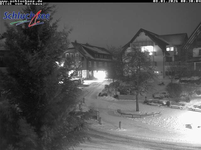 Archiv Foto Webcam Schluchsee: Rathausvorplatz