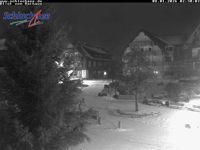 Archiv Foto Webcam Schluchsee: Rathausvorplatz