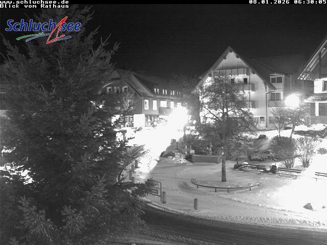 Archiv Foto Webcam Schluchsee: Rathausvorplatz