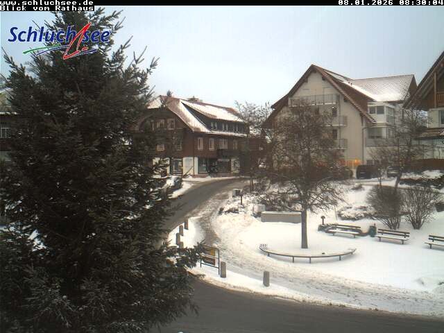 Archiv Foto Webcam Schluchsee: Rathausvorplatz