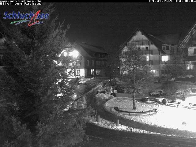 Archiv Foto Webcam Schluchsee: Rathausvorplatz