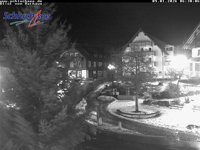 Archiv Foto Webcam Schluchsee: Rathausvorplatz