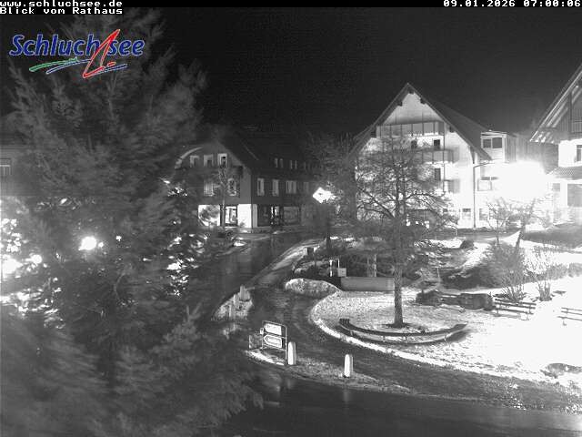 Archiv Foto Webcam Schluchsee: Rathausvorplatz
