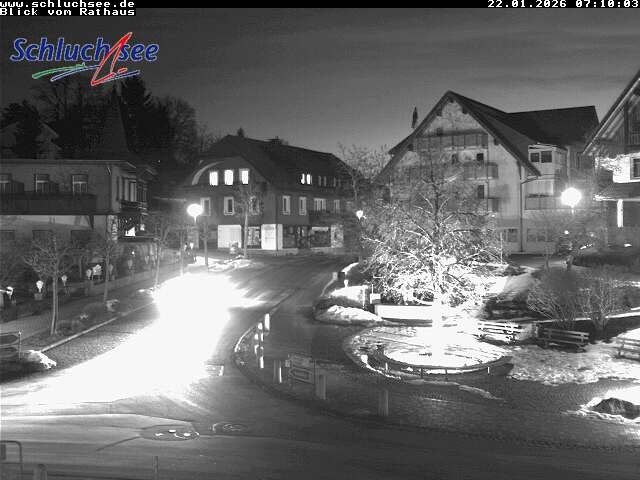 Archiv Foto Webcam Schluchsee: Rathausvorplatz