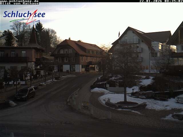 Archiv Foto Webcam Schluchsee: Rathausvorplatz