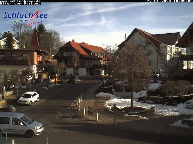 Archiv Foto Webcam Schluchsee: Rathausvorplatz