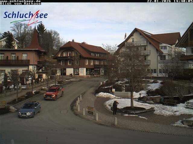 Archiv Foto Webcam Schluchsee: Rathausvorplatz