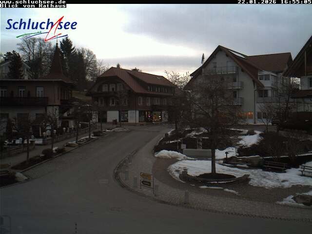 Archiv Foto Webcam Schluchsee: Rathausvorplatz