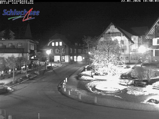 Archiv Foto Webcam Schluchsee: Rathausvorplatz