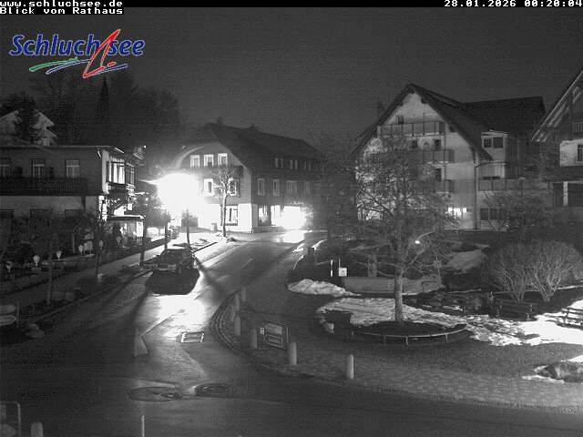 Archiv Foto Webcam Schluchsee: Rathausvorplatz
