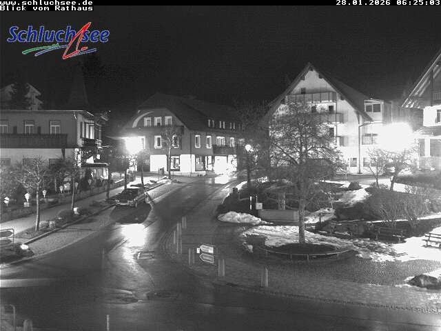 Archiv Foto Webcam Schluchsee: Rathausvorplatz