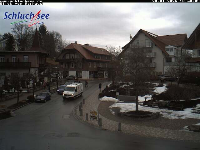 Archiv Foto Webcam Schluchsee: Rathausvorplatz