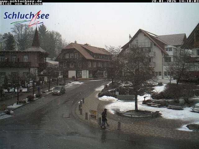 Archiv Foto Webcam Schluchsee: Rathausvorplatz