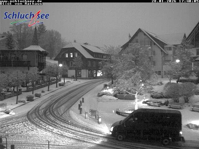 Archiv Foto Webcam Schluchsee: Rathausvorplatz