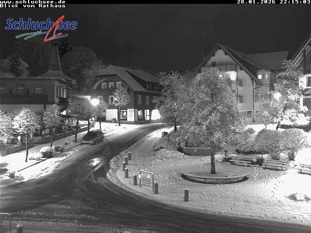 Archiv Foto Webcam Schluchsee: Rathausvorplatz