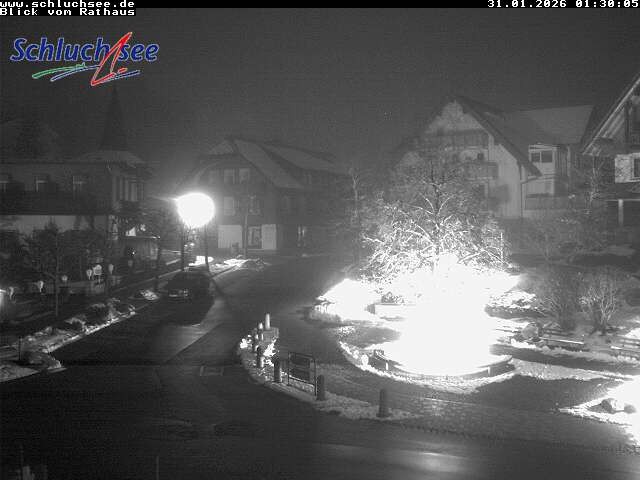 Archiv Foto Webcam Schluchsee: Rathausvorplatz