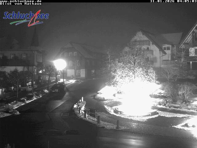 Archiv Foto Webcam Schluchsee: Rathausvorplatz