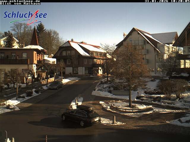 Archiv Foto Webcam Schluchsee: Rathausvorplatz