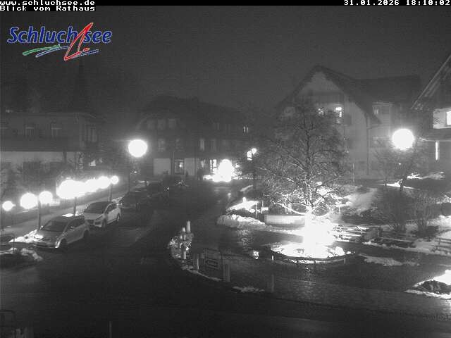 Archiv Foto Webcam Schluchsee: Rathausvorplatz