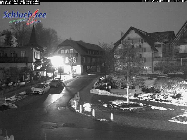 Archiv Foto Webcam Schluchsee: Rathausvorplatz
