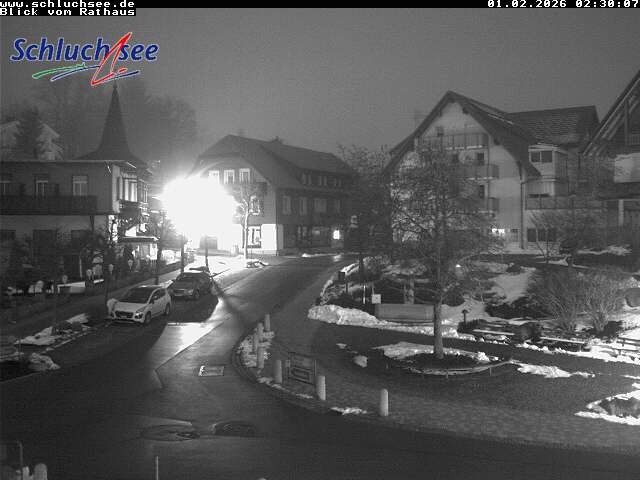 Archiv Foto Webcam Schluchsee: Rathausvorplatz