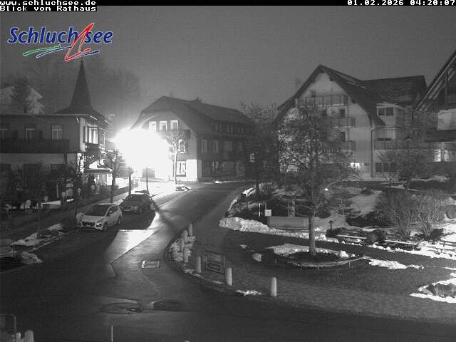 Archiv Foto Webcam Schluchsee: Rathausvorplatz