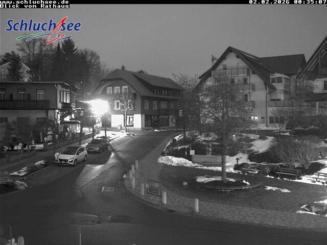 Archiv Foto Webcam Schluchsee: Rathausvorplatz