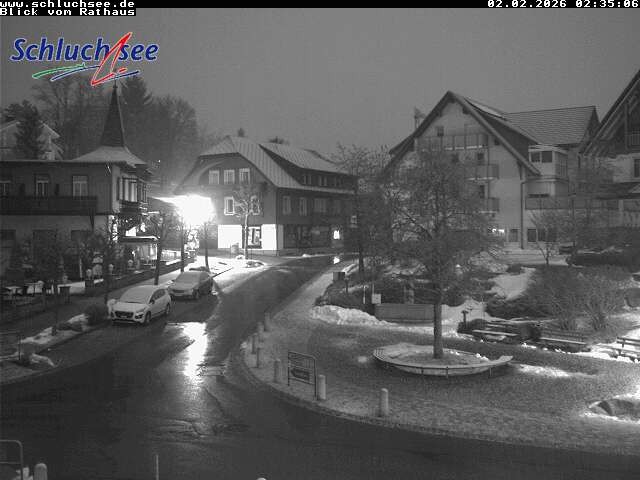 Archiv Foto Webcam Schluchsee: Rathausvorplatz