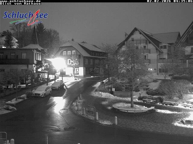 Archiv Foto Webcam Schluchsee: Rathausvorplatz