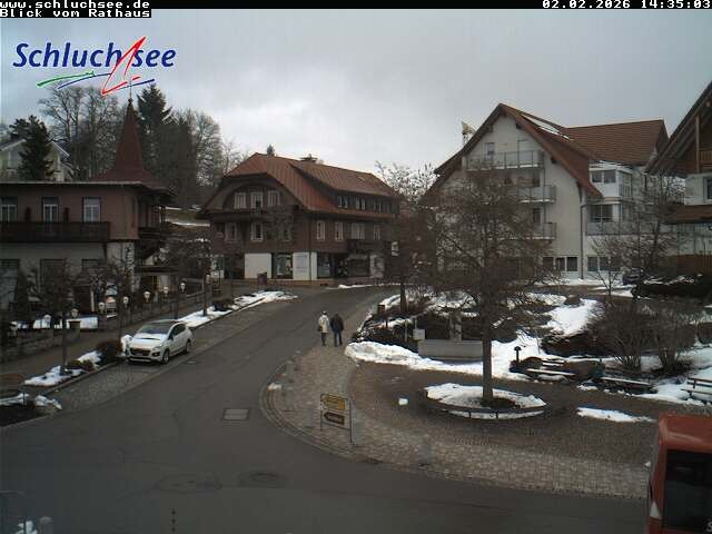 Archiv Foto Webcam Schluchsee: Rathausvorplatz