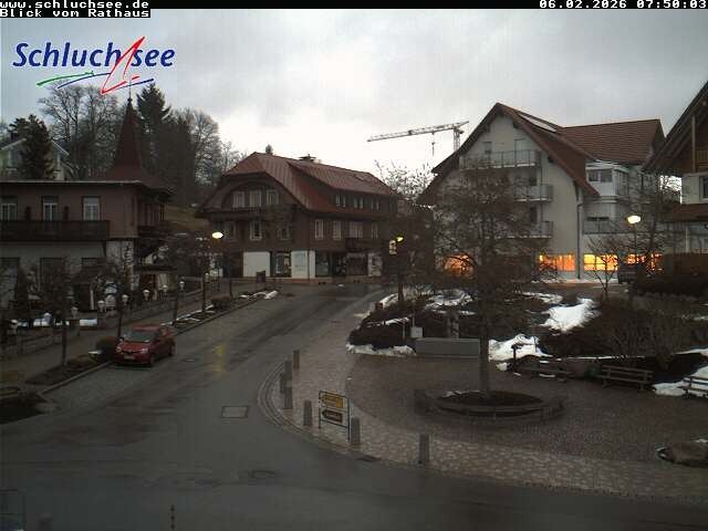 Archiv Foto Webcam Schluchsee: Rathausvorplatz